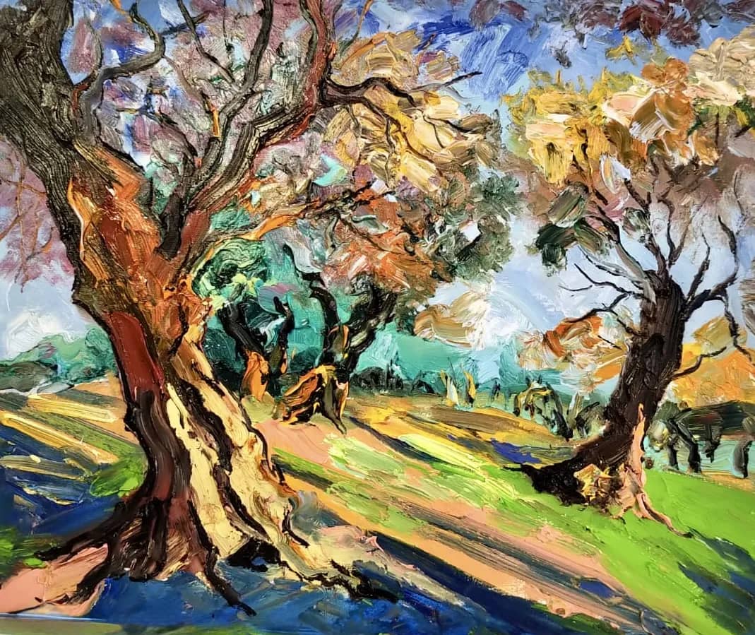 Le chemin des oliviers — Denis Ribas