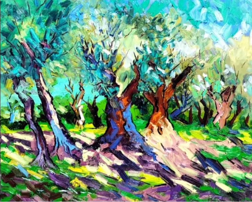 Le parc des oliviers — Denis Ribas