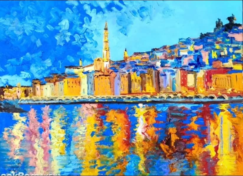 Soir à Menton — Denis Ribas
