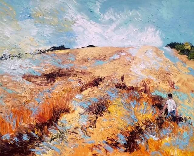 Champ de blé à Sénas — Denis Ribas