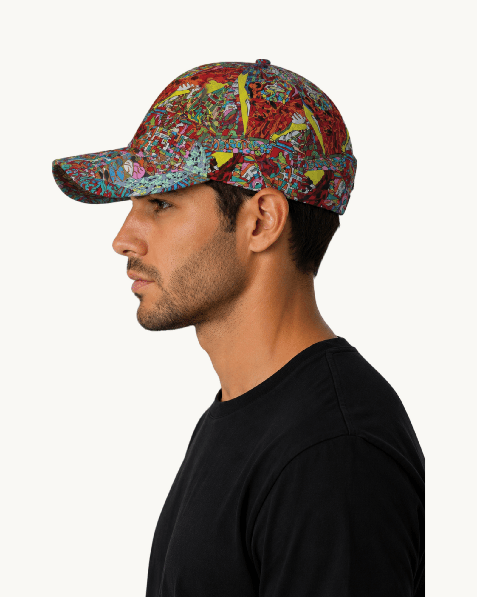 CASQUETTE « BILOU » — motif 008 — Christophe Ausello