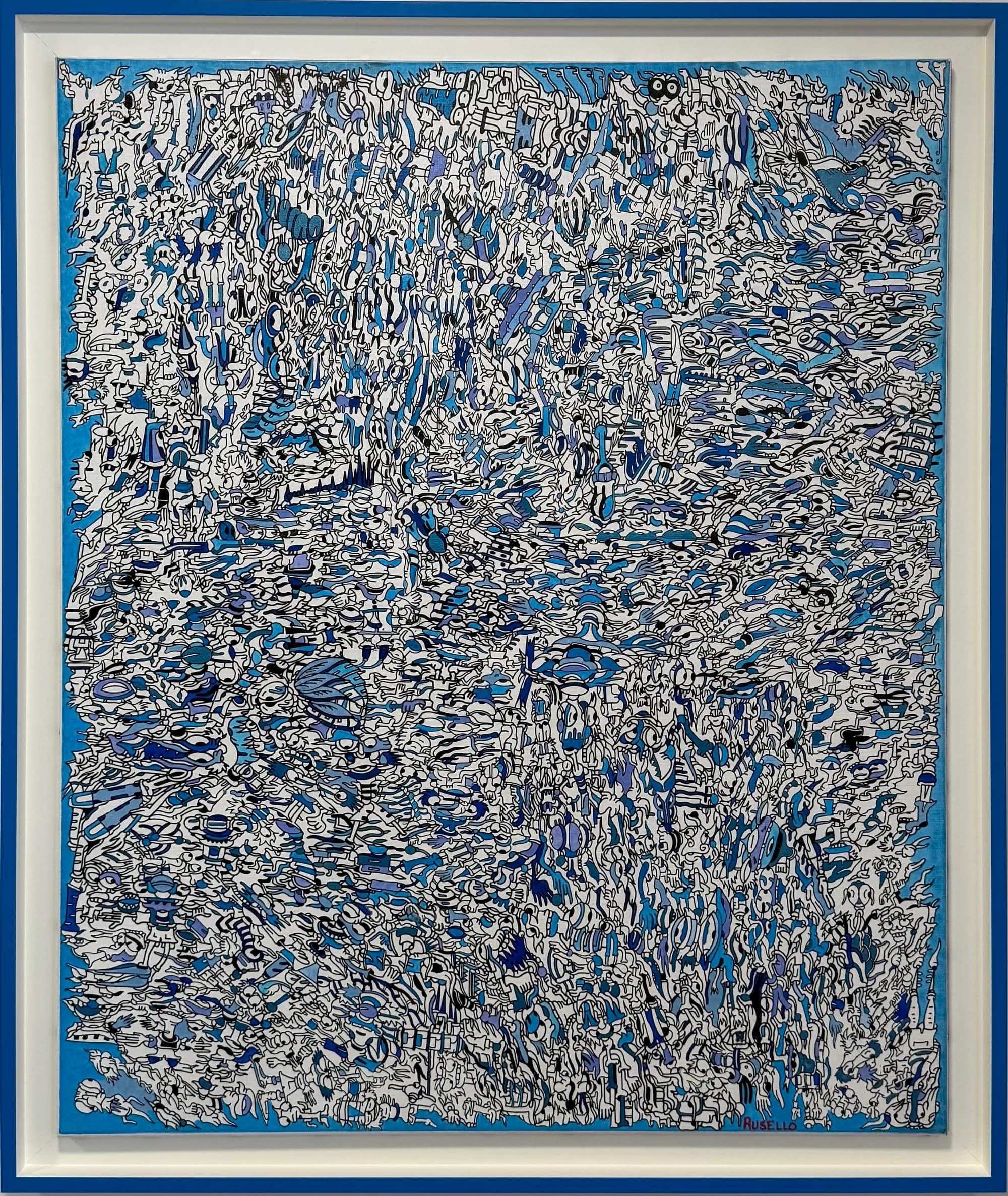 Unfinished thinking: Paintings and Social Maps — christophe ausello