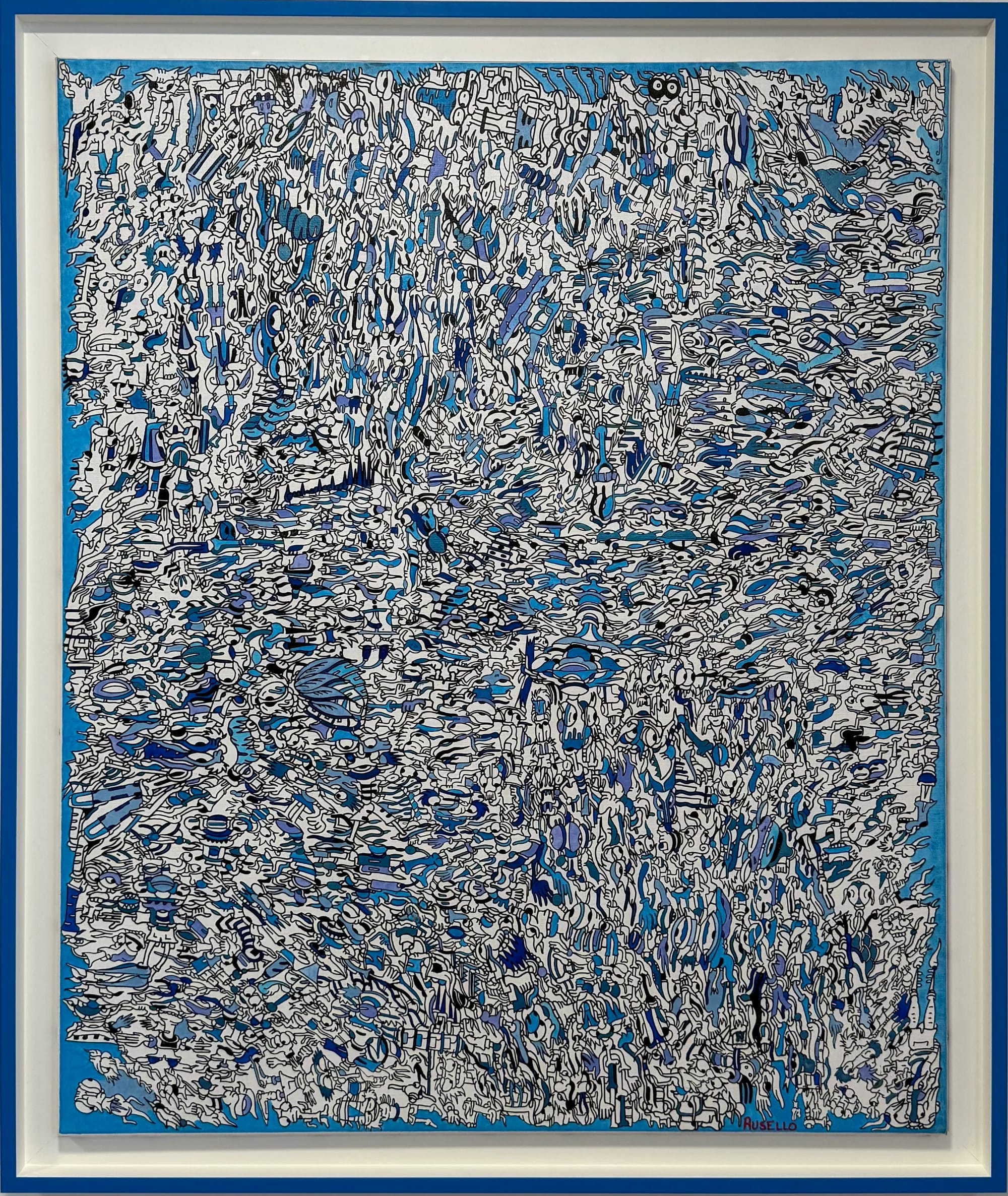 Unfinished thinking: Paintings and Social Maps — christophe ausello