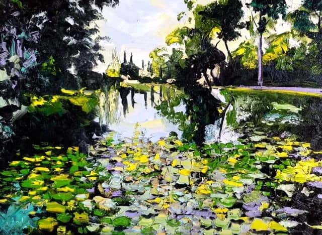 Le lac de Solliès — Denis Ribas
