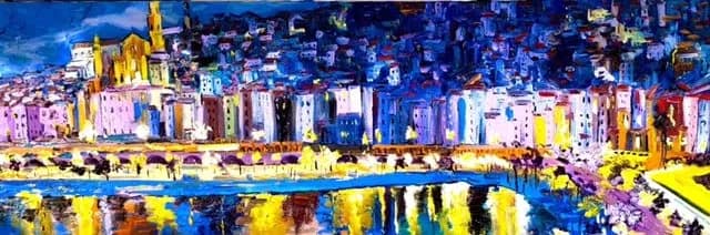 Menton de nuit