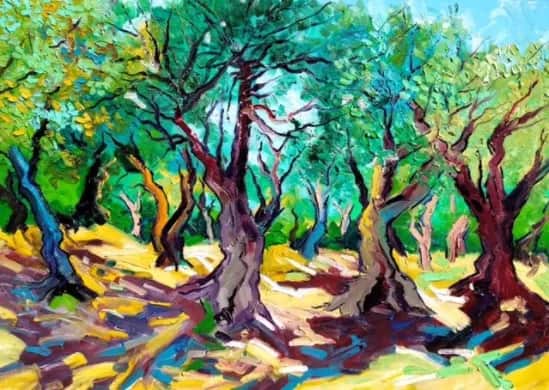 Le parc des oliviers — Denis Ribas