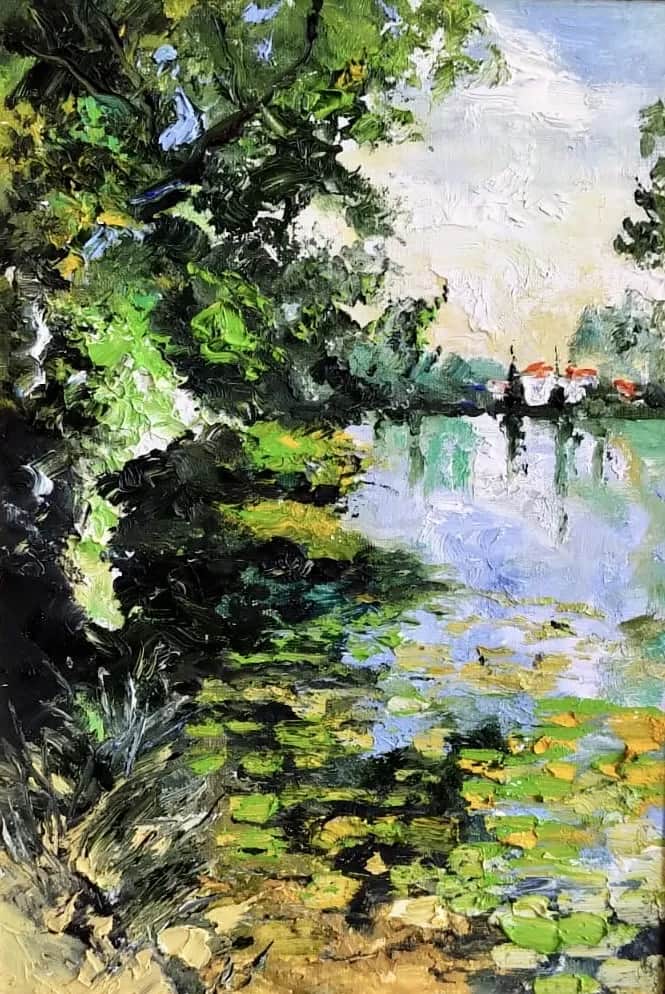 Les reflets verts — Denis Ribas