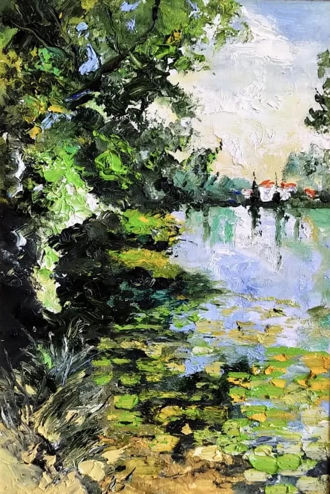 Les reflets verts