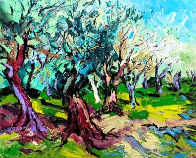 Le parc des oliviers — Denis Ribas