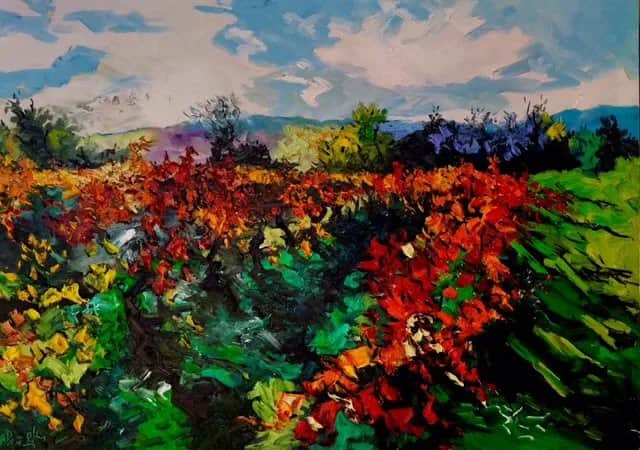 Les vignes rouges — Denis Ribas