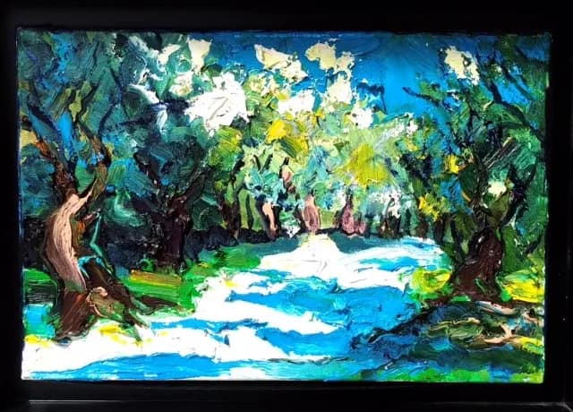 Parc des oliviers Soir