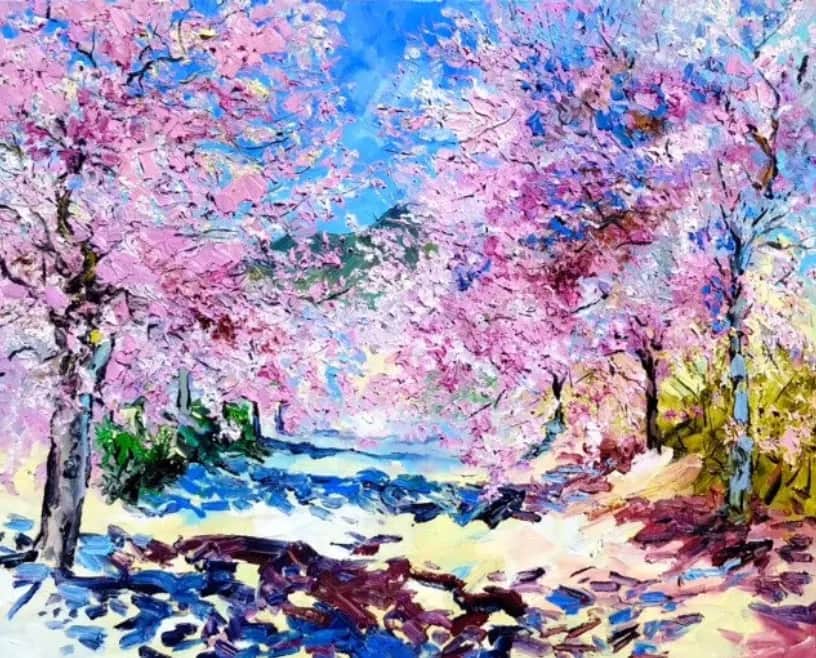 Les oliviers en fleurs de Divonne — Denis Ribas