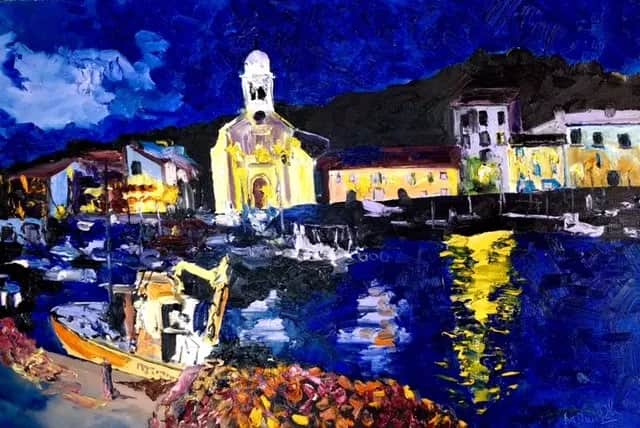 Port-Vendres nuit — Denis Ribas