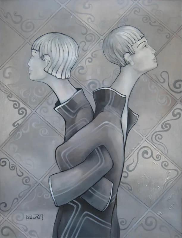 Together, two